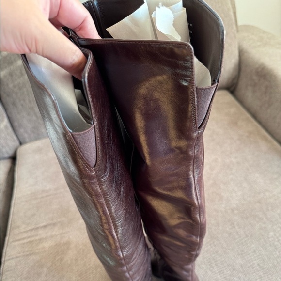 STEVE MADDEN Bramble Leather Over-The-Knee Boots - Picture 6 of 9